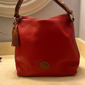 Dooney and Bourke red purse